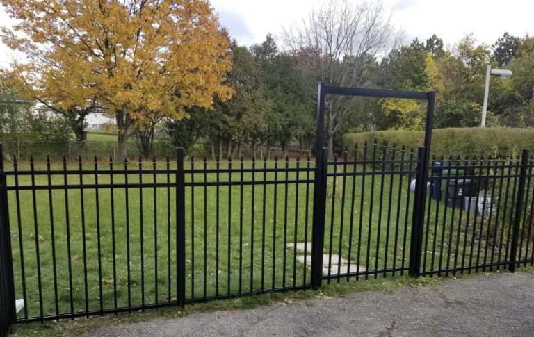 wrought iron fence oakville